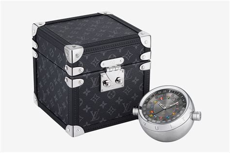 lv clock|louis vuitton trunk clock.